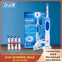 Oryginalna szczoteczka elektryczna Oral B Vitality obrotowy typ elekryczna szczoteczka do zębów precyzyjne czyszczenie wybielanie ochrona zębów twoja guma 1